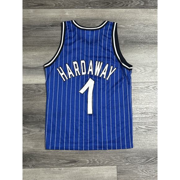 Vintage 90s Champion Authentic Penny Hardaway Orlando Magic NBA Jersey - Mens 40 - Picture 8 of 9